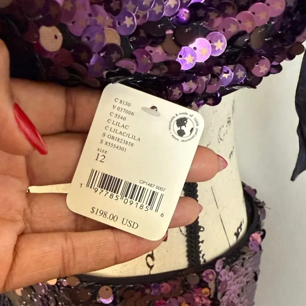 NWT! Free People Star Bright Set in Lilac size 12 - Picture 12 of 15